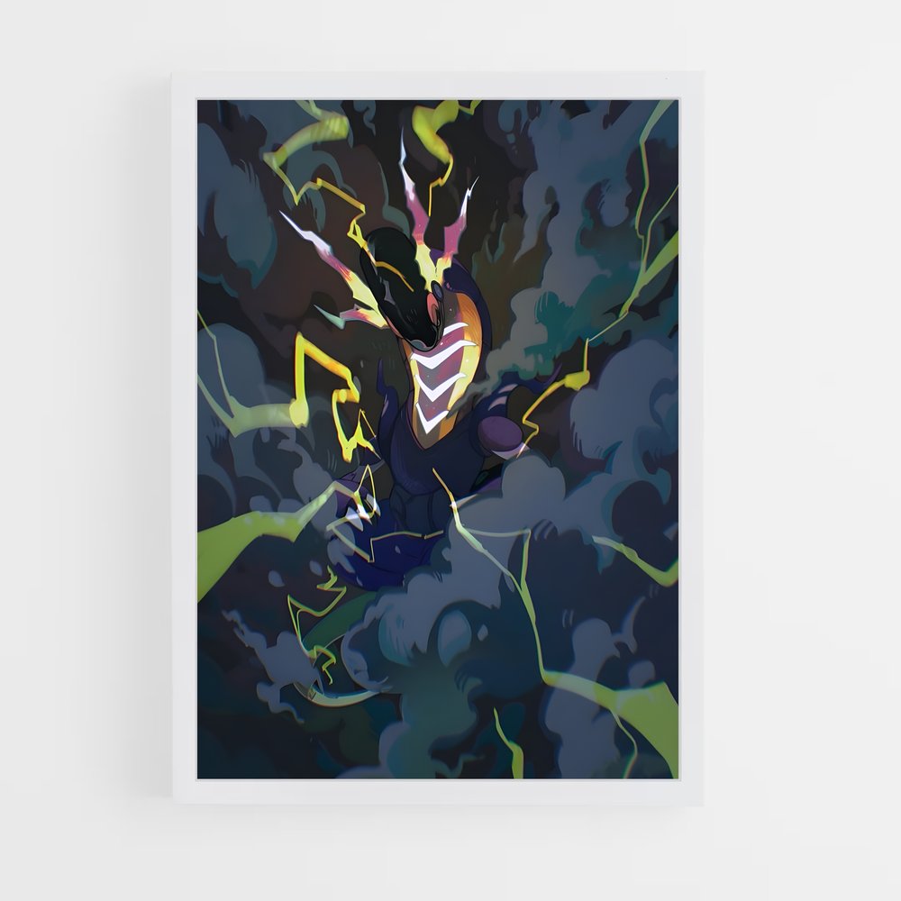 Poster Miraidon le Mystérieux – affiche Pokemon (vue 3)