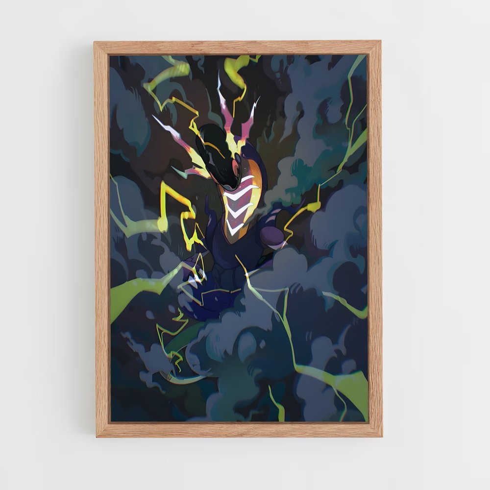 Poster Miraidon le Mystérieux – affiche Pokemon (vue 4)