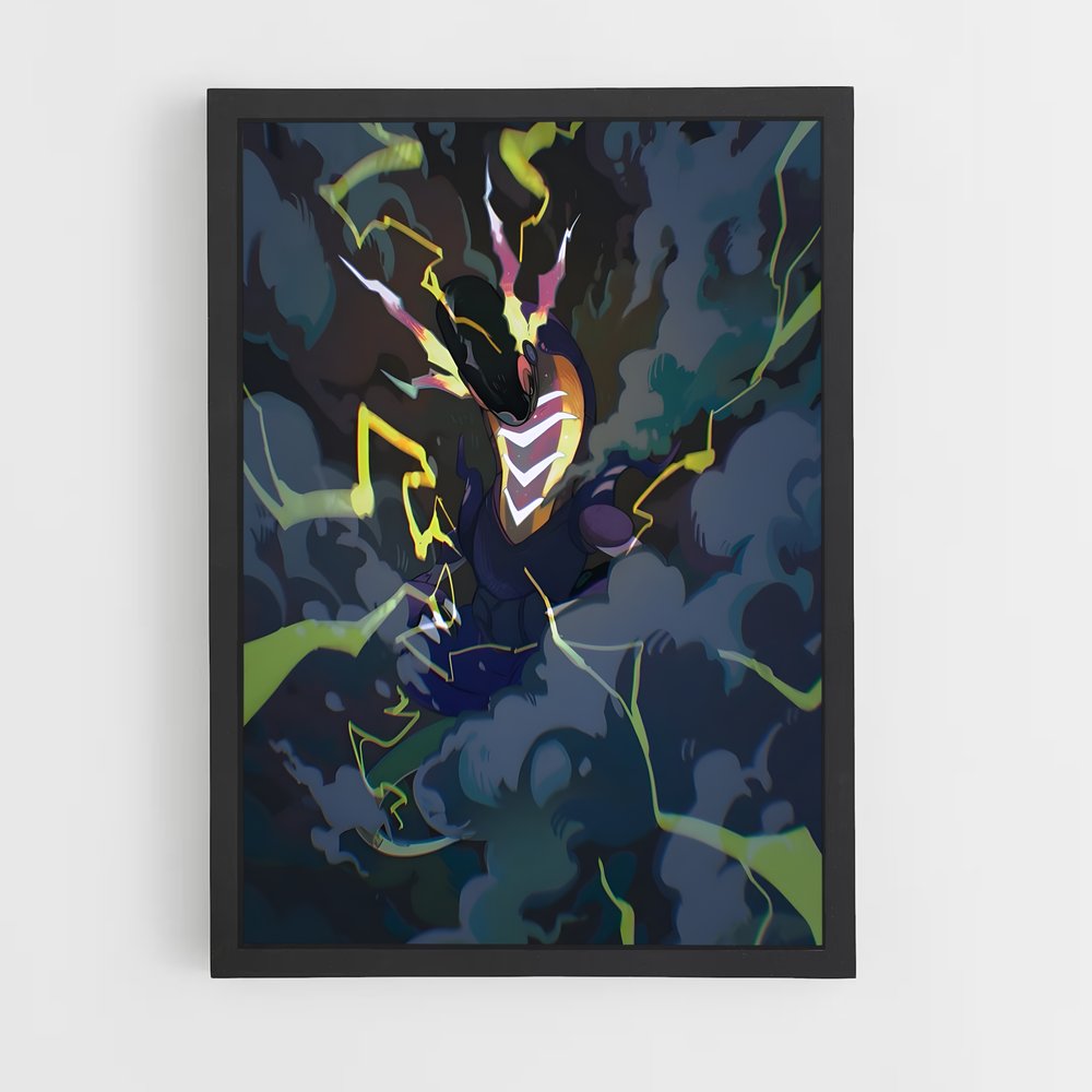 Poster Miraidon le Mystérieux – affiche Pokemon (vue 2)