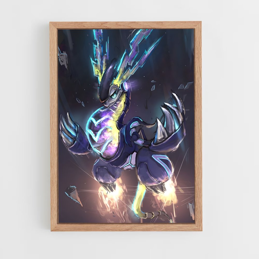 Poster Miraidon Énergie – affiche Pokemon (vue 4)