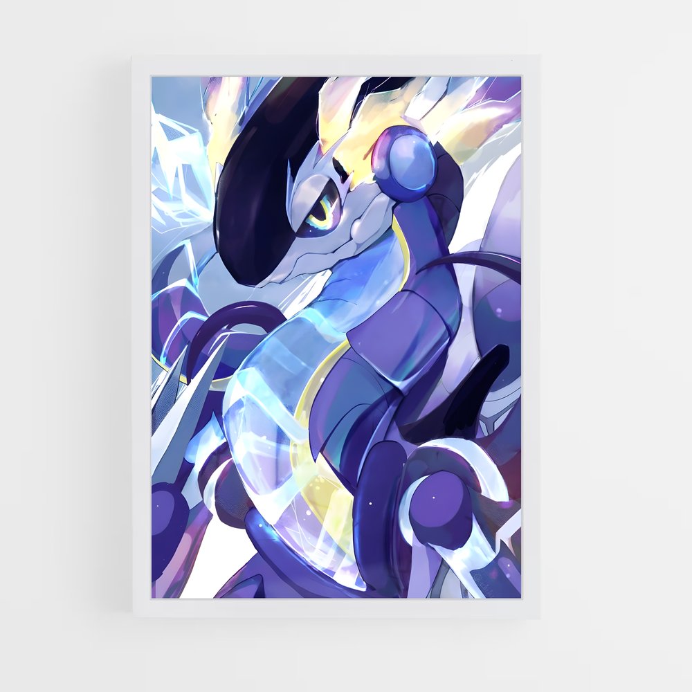 Poster Miraidon Bleu – affiche Pokemon (vue 3)