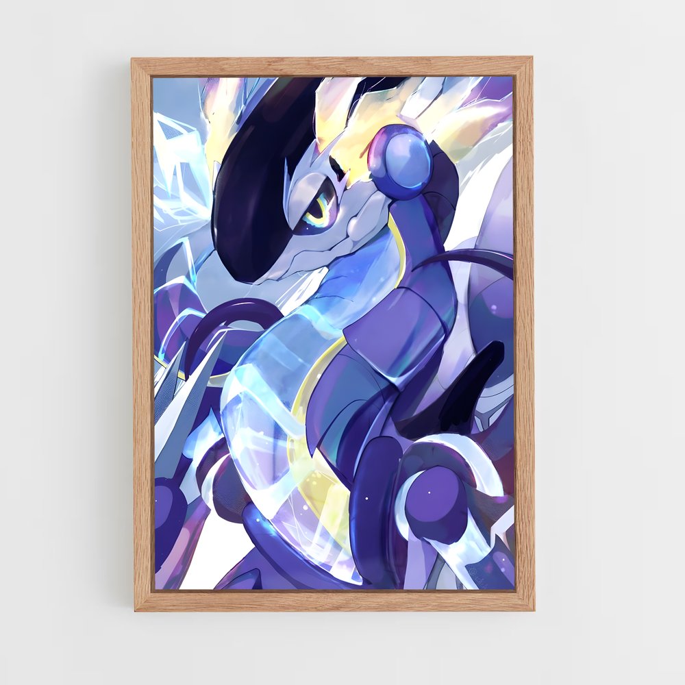 Poster Miraidon Bleu – affiche Pokemon (vue 4)