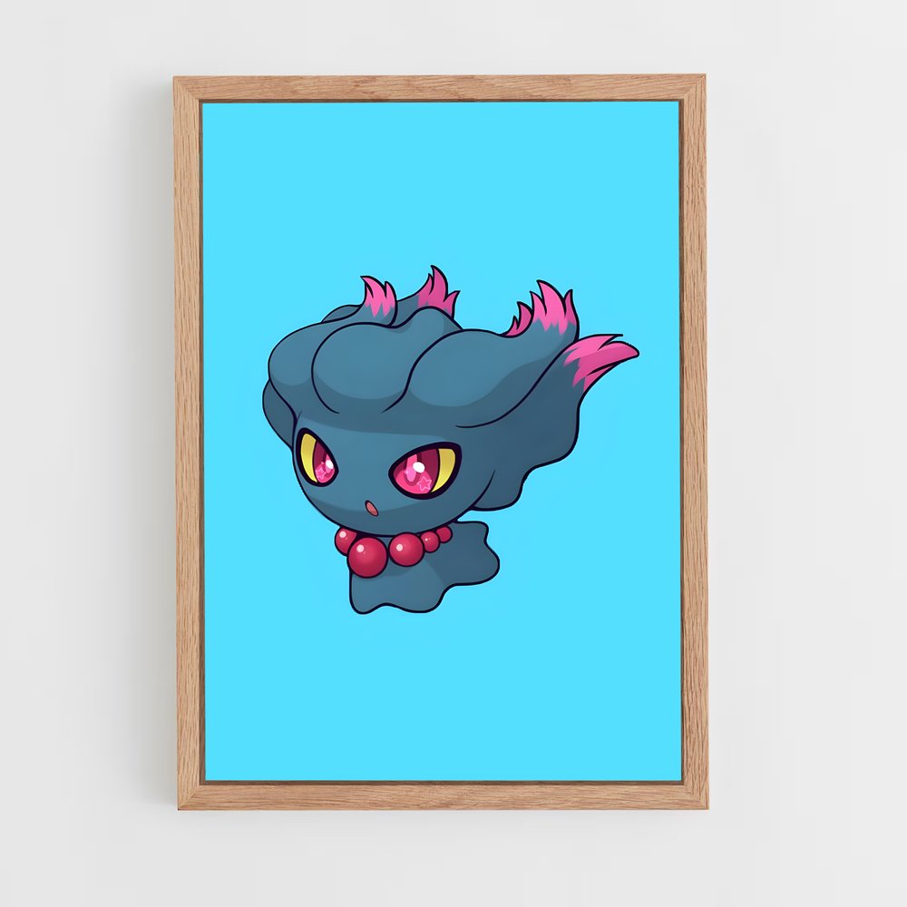 Poster Misdreavus Dreamscape – affiche Pokemon (vue 4)