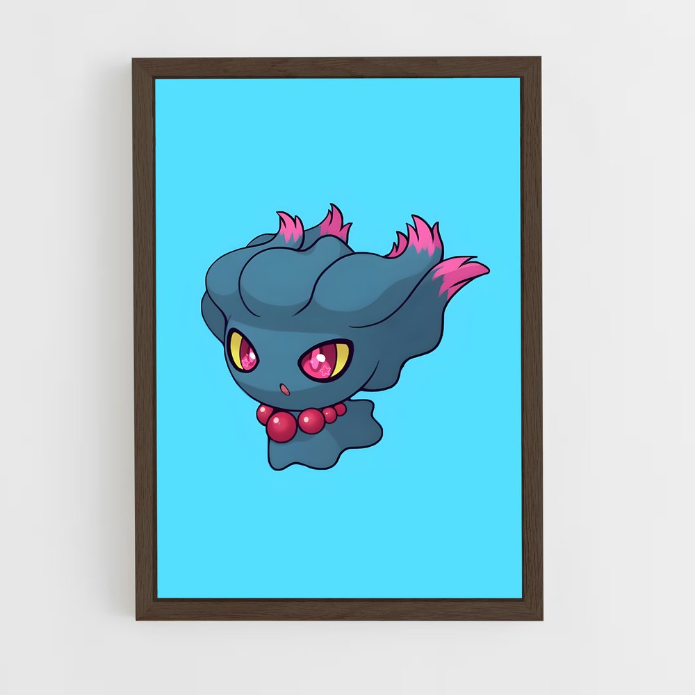 Poster Misdreavus Dreamscape – affiche Pokemon (vue 5)