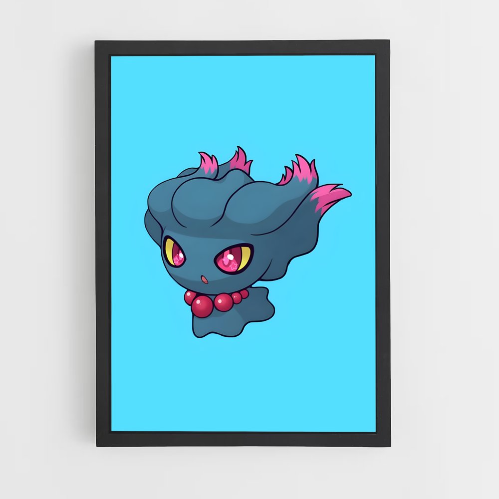 Poster Misdreavus Dreamscape – affiche Pokemon (vue 2)