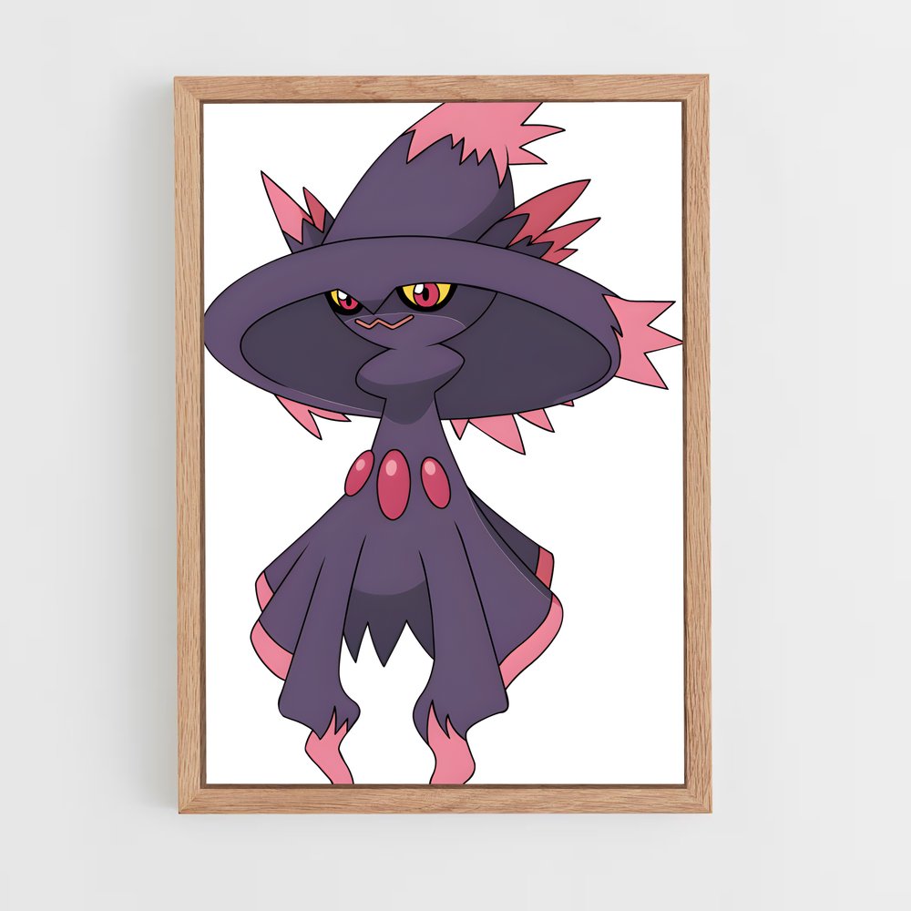 Poster Mismagius Mystique – affiche Pokemon (vue 4)