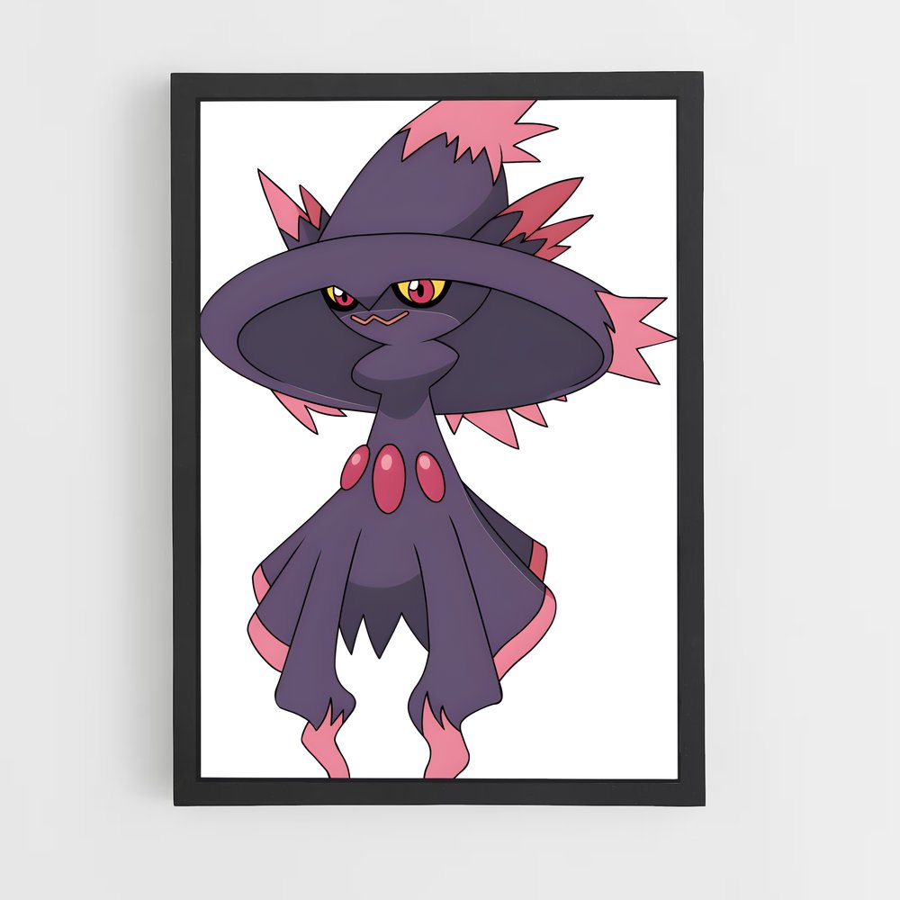 Poster Mismagius Mystique – affiche Pokemon (vue 2)