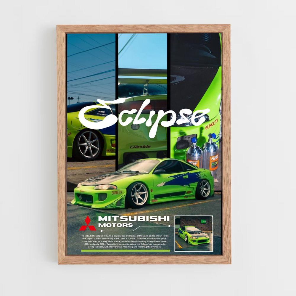 Poster Mitsubishi Vert Énergie (vue 4)