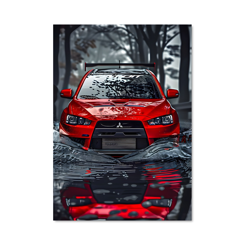 Poster Mitsubishi en Évasion Aquatique