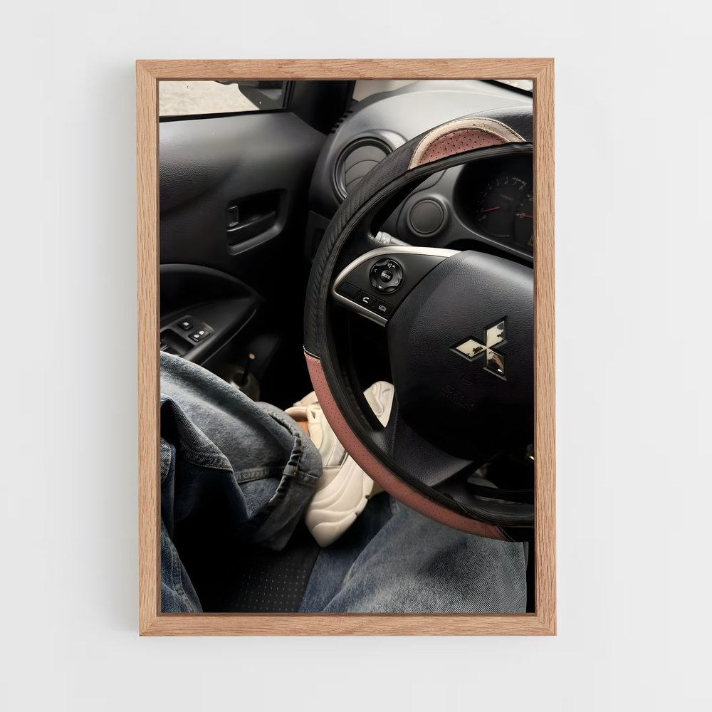 Poster Route Liberté – affiche Mitsubishi (vue 4)