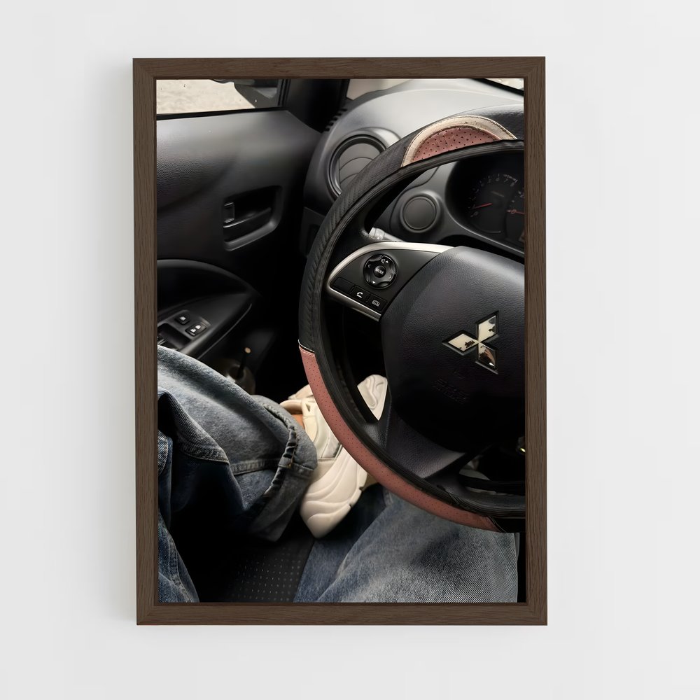 Poster Route Liberté – affiche Mitsubishi (vue 5)