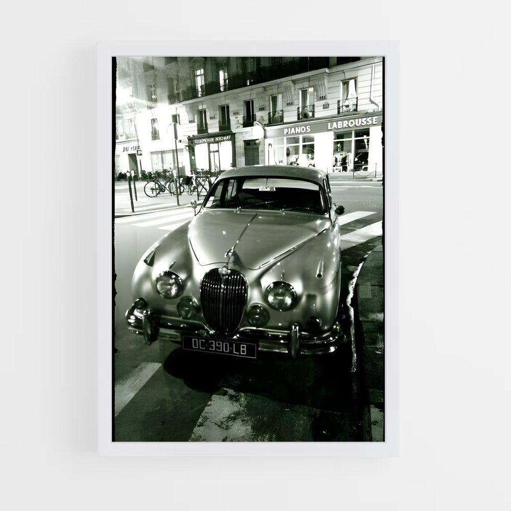 Poster D'une Pause – affiche Jaguar (vue 3)