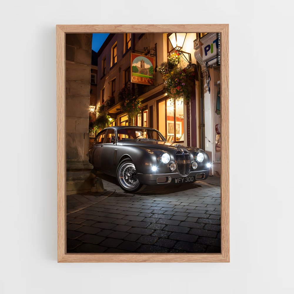 Poster Nuit de Pavés – affiche Jaguar (vue 4)