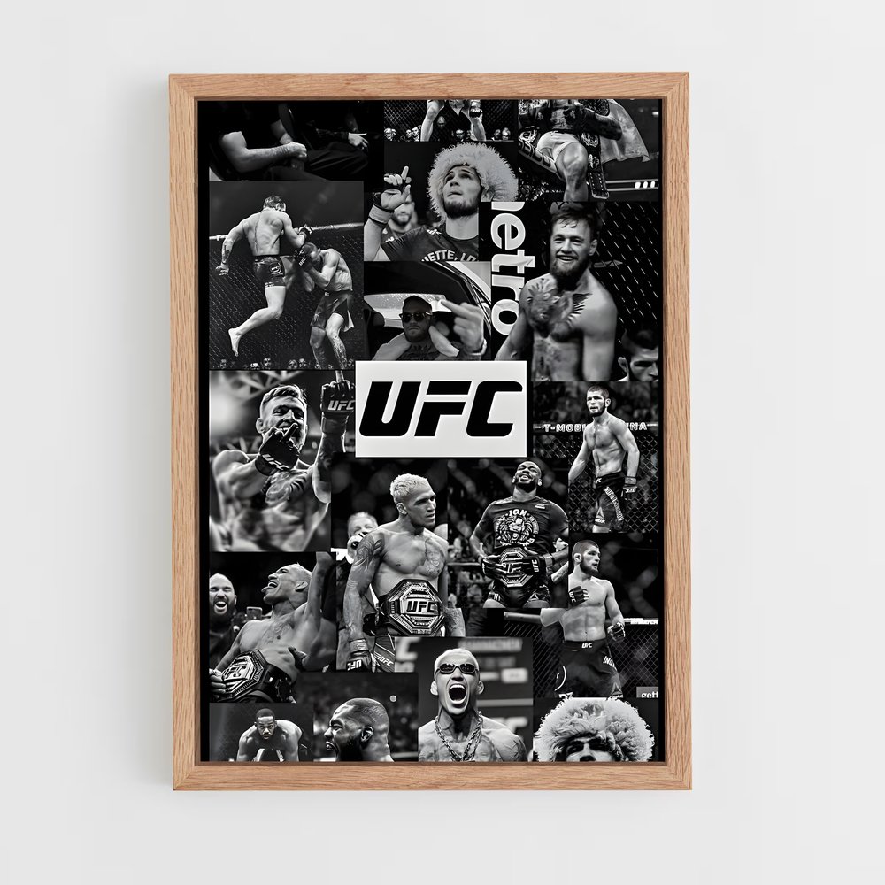 Poster UFC Fusion – affiche MMA (vue 4)