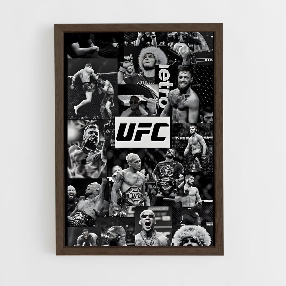 Poster UFC Fusion – affiche MMA (vue 5)