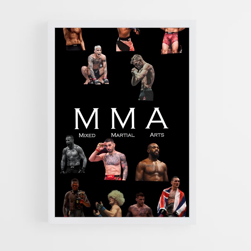 Poster Mma plonge (vue 3)