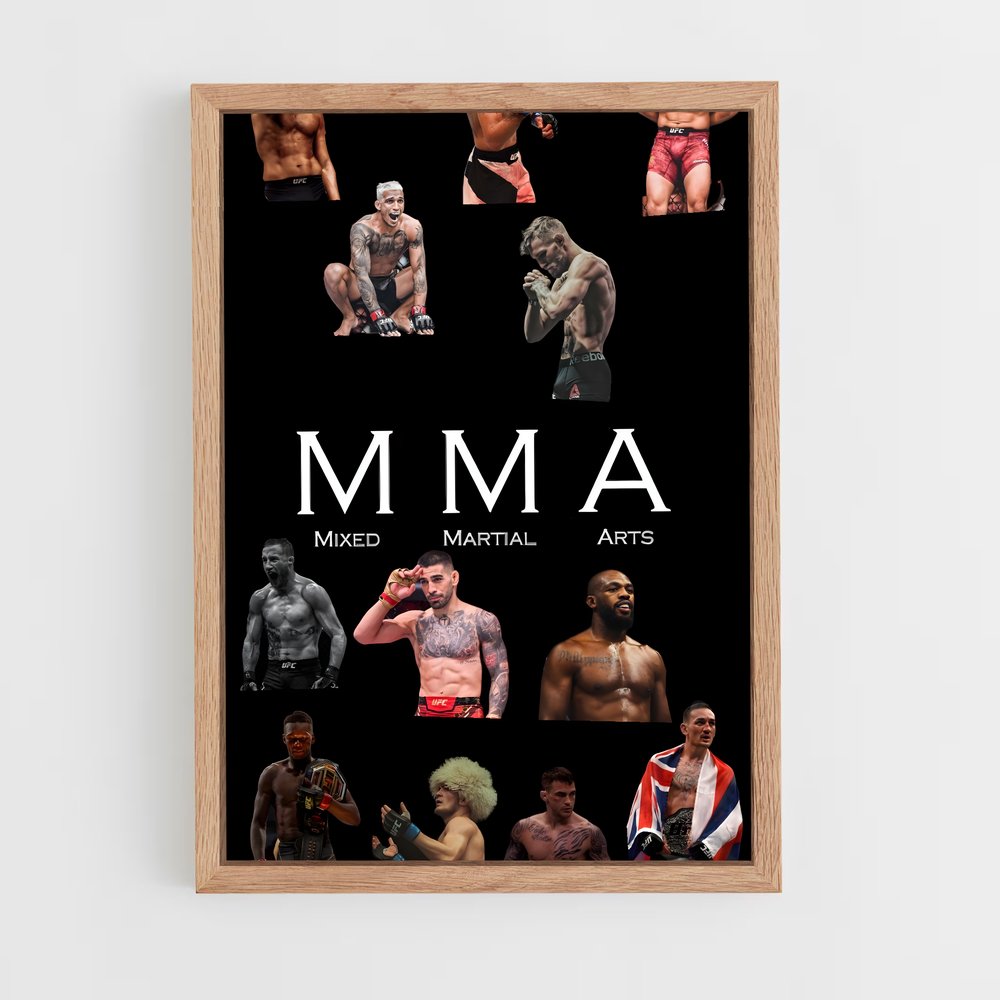 Poster Mma plonge (vue 4)