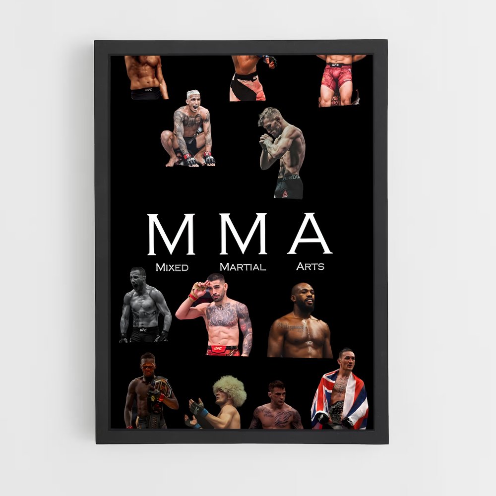Poster Mma plonge (vue 2)