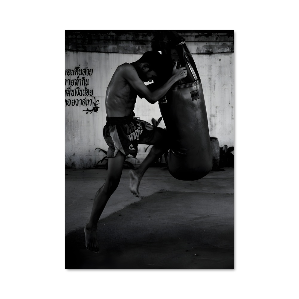 Poster Kick It Like a Pro – affiche MMA