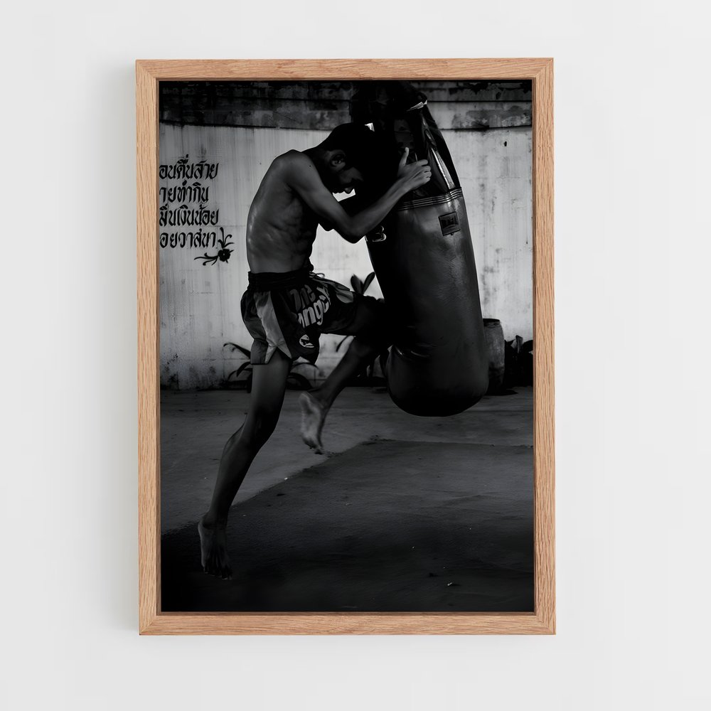 Poster Kick It Like a Pro – affiche MMA (vue 4)