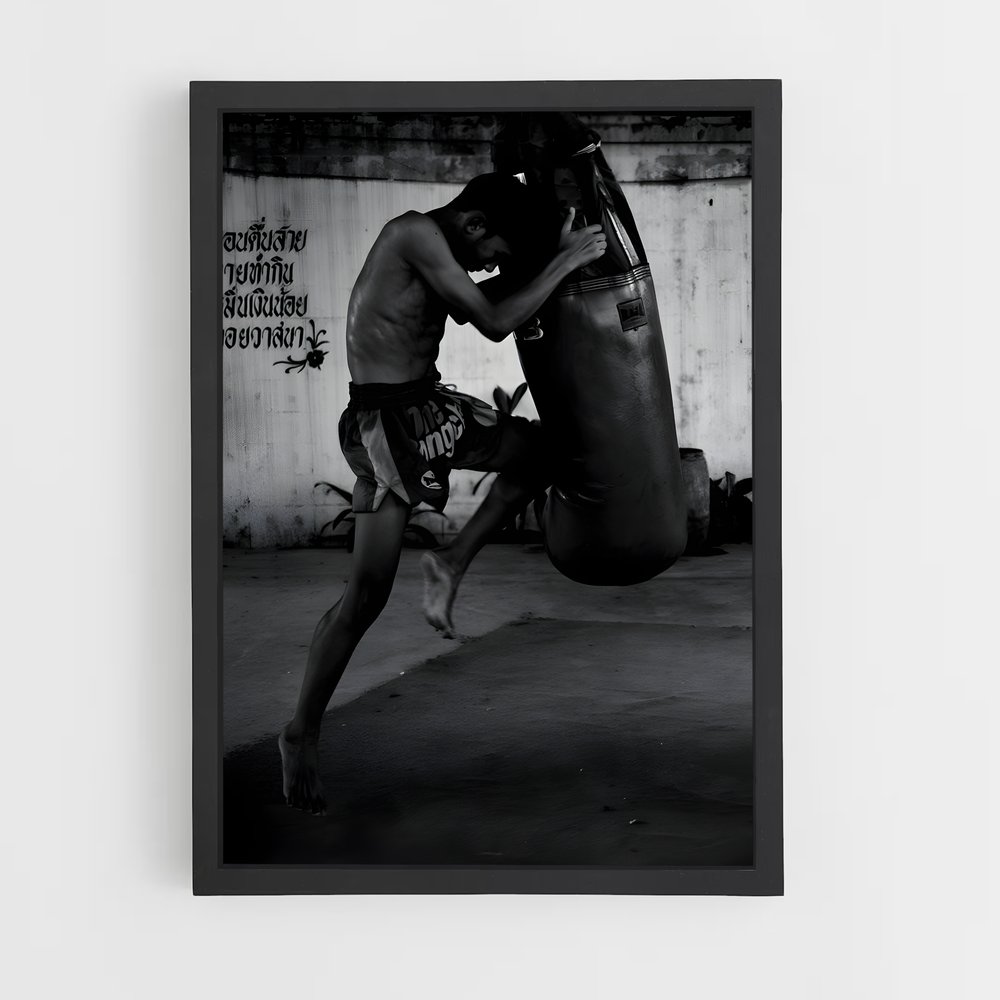 Poster Kick It Like a Pro – affiche MMA (vue 2)