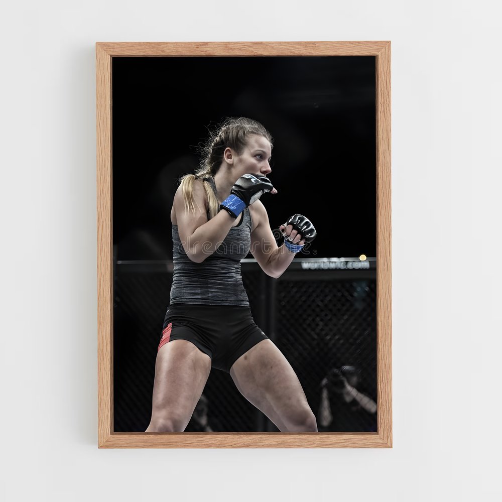 Poster Femme Combattante – affiche MMA (vue 4)
