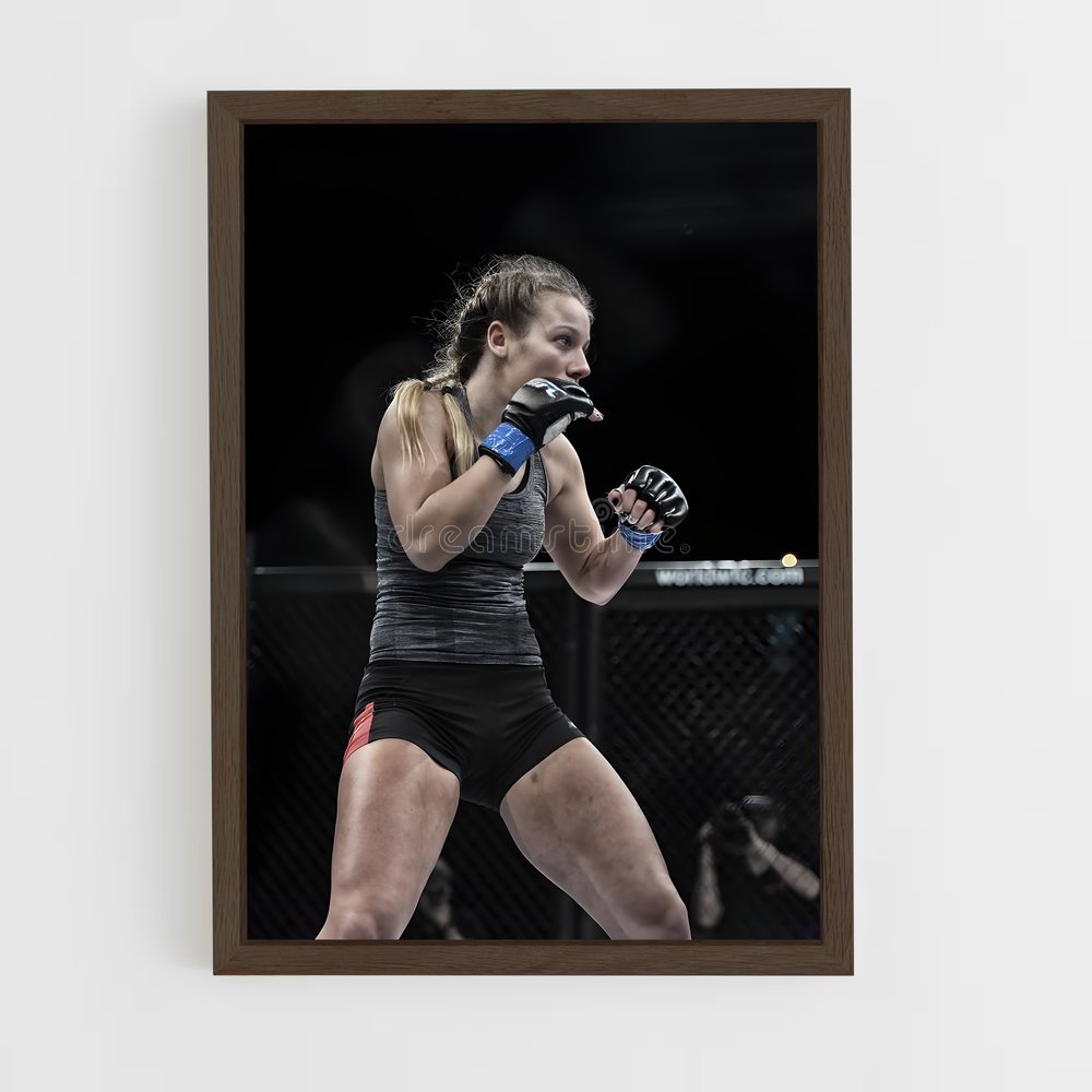 Poster Femme Combattante – affiche MMA (vue 5)