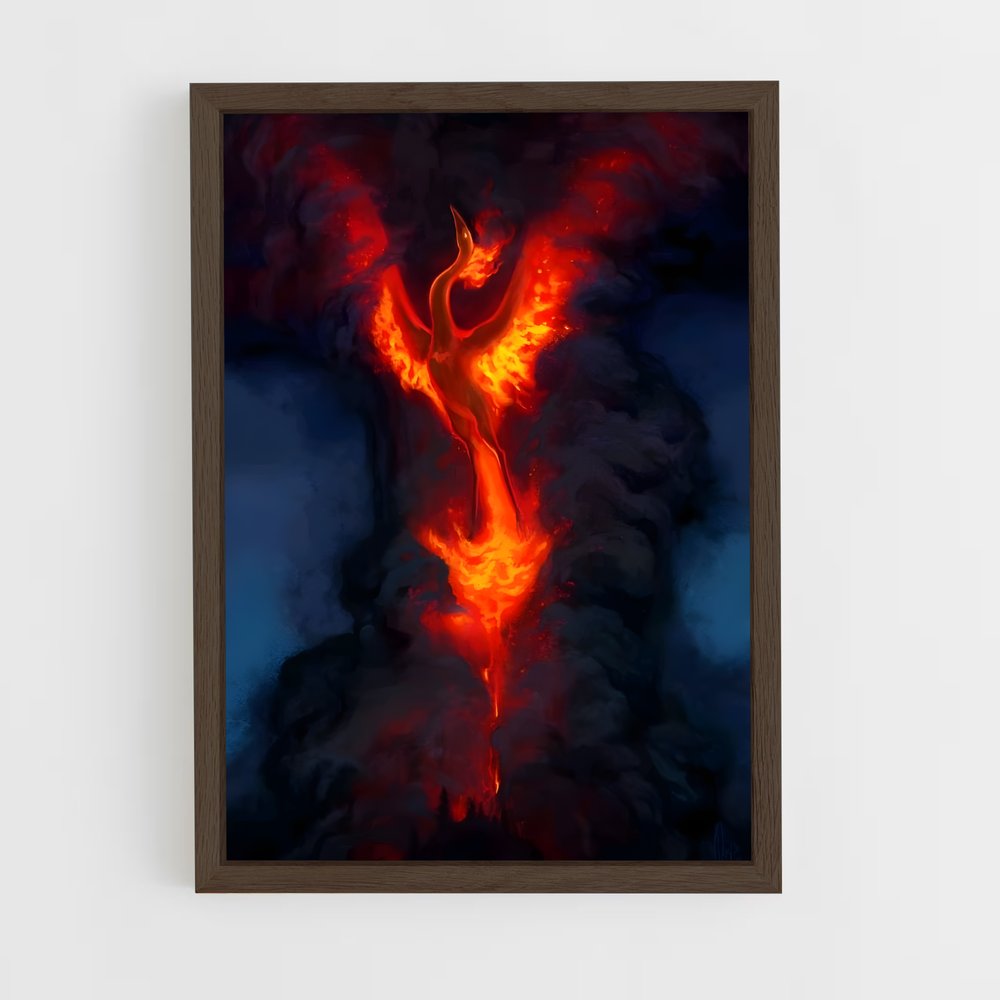 Poster Moltres mur – affiche Pokemon (vue 5)