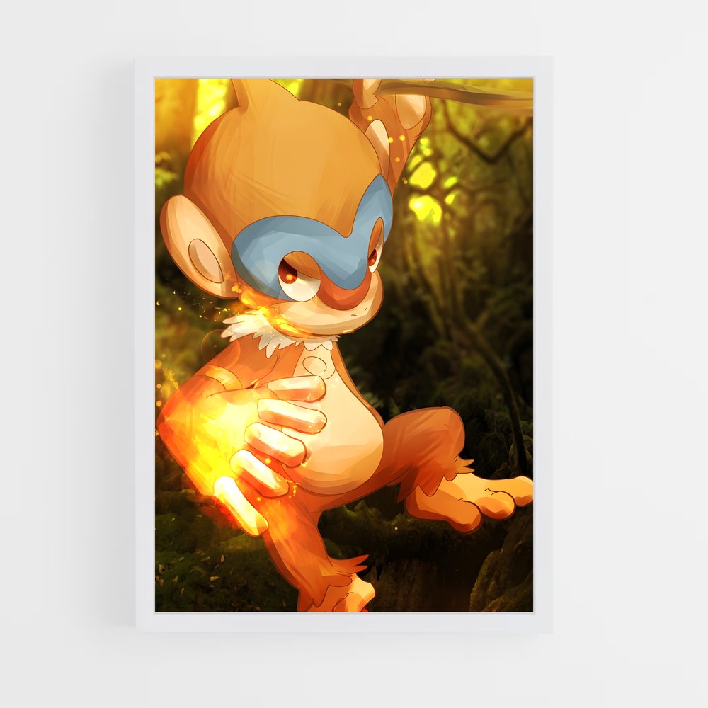 Poster La Course Enchantée – affiche Pokemon (vue 3)