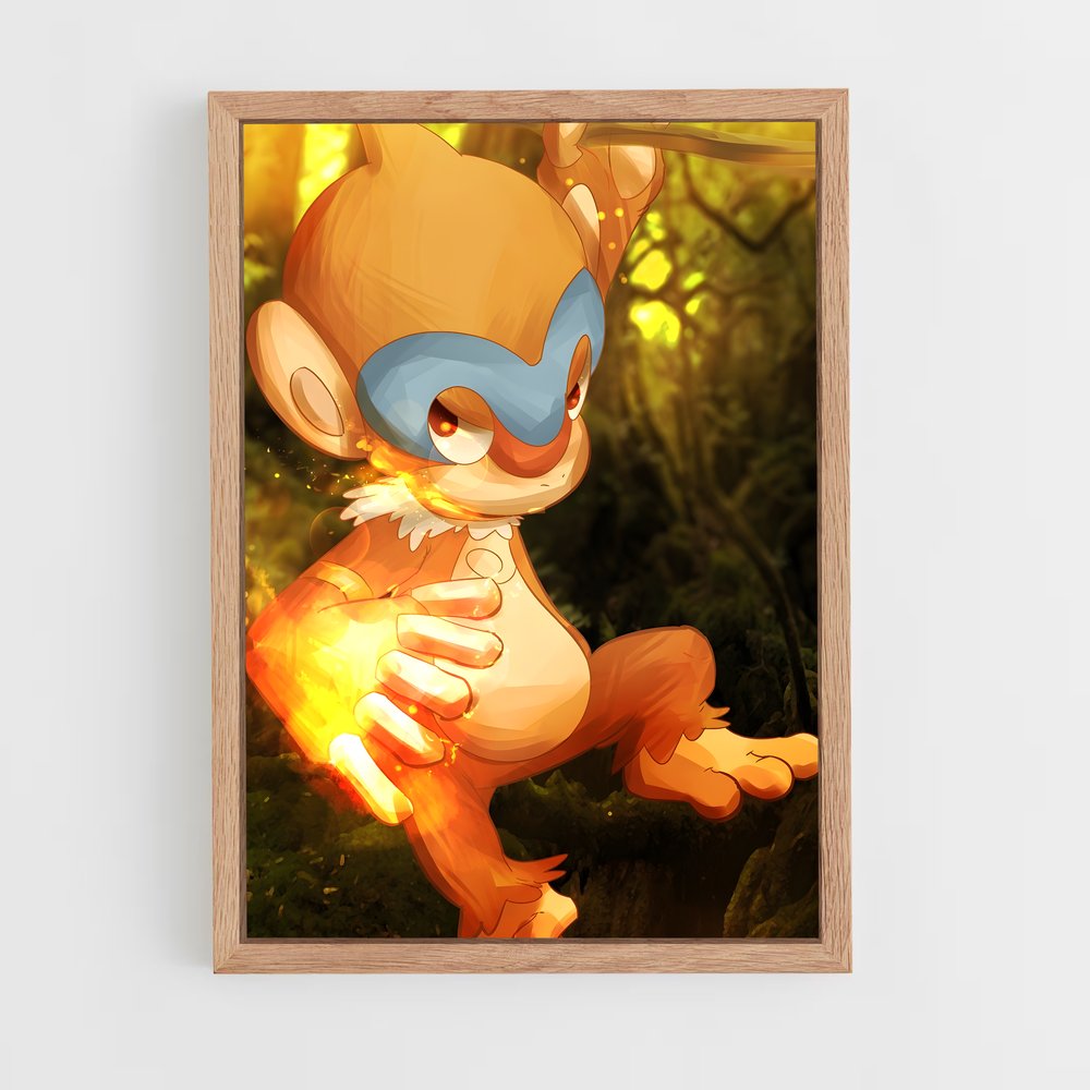 Poster La Course Enchantée – affiche Pokemon (vue 4)