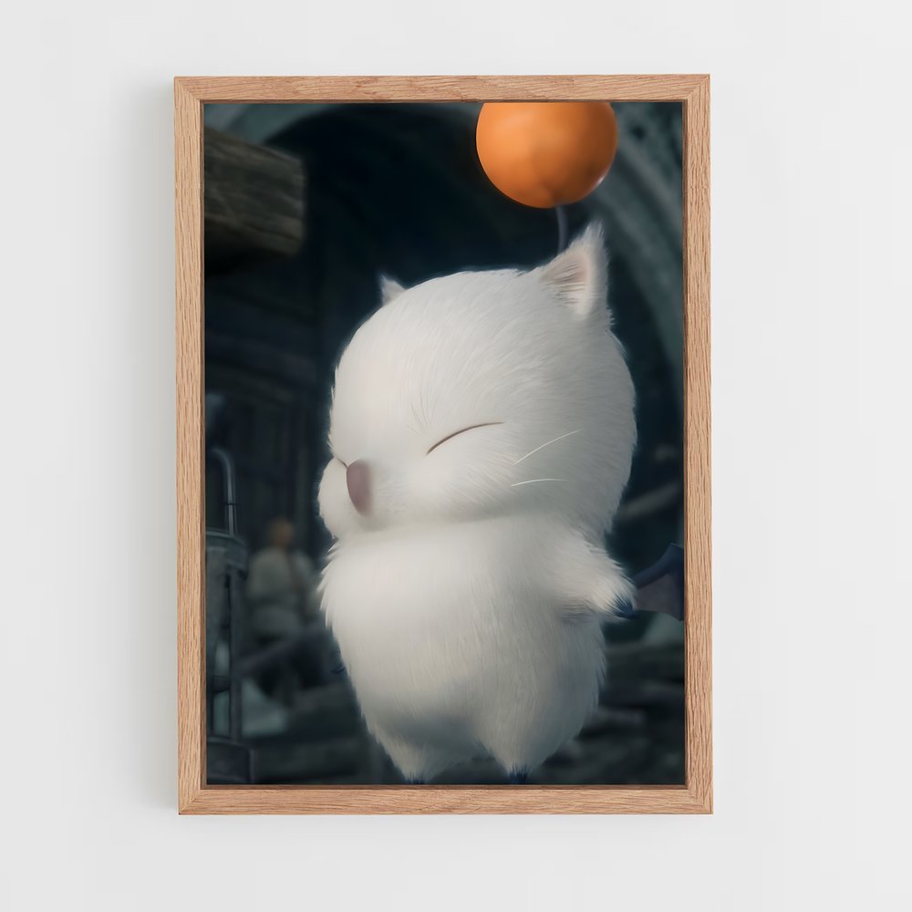 Poster Miaulement Magique – affiche Final Fantasy (vue 4)