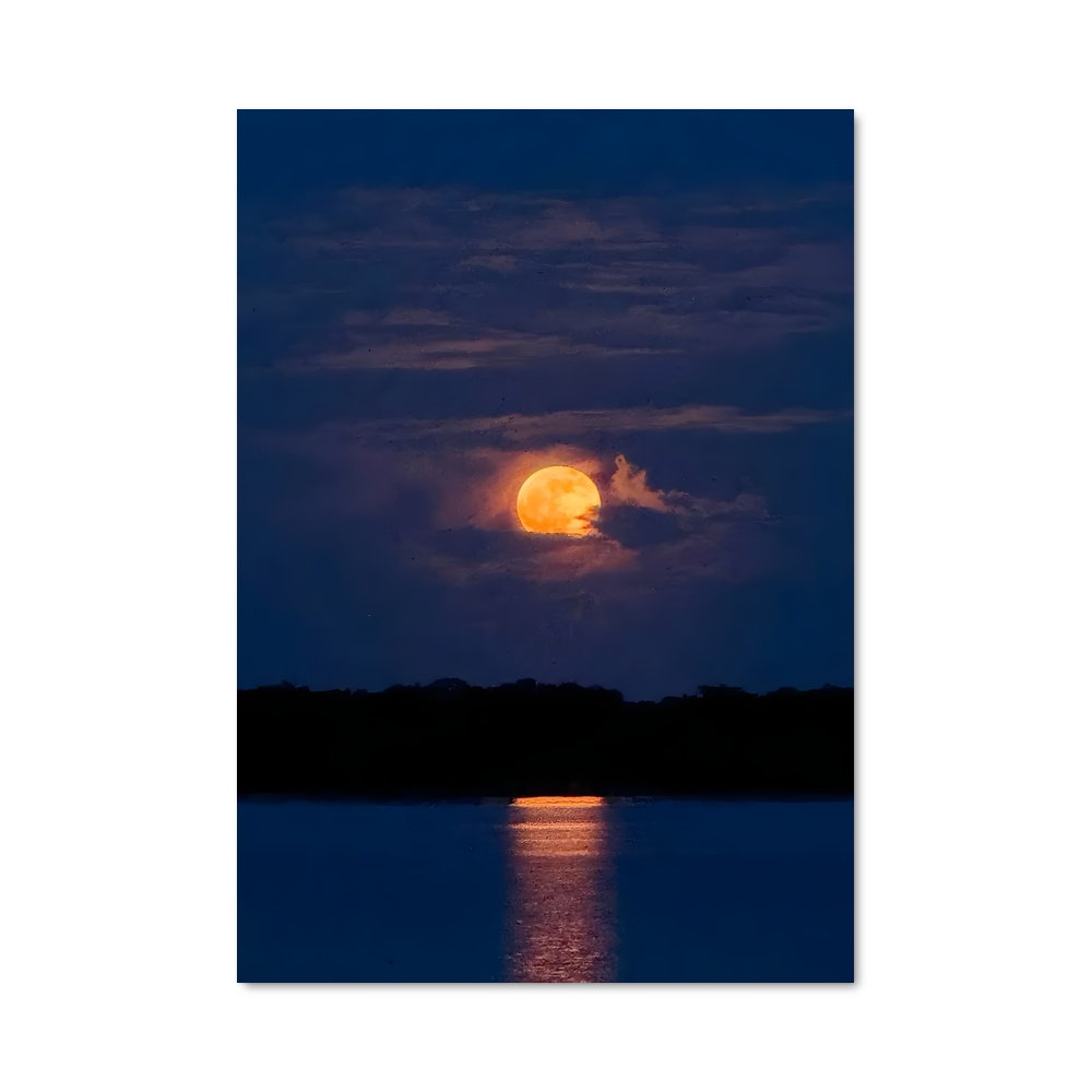 Poster Lune Radieuse