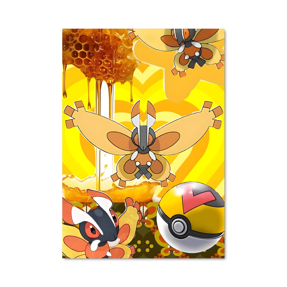 Poster Mothim Mystique – affiche Pokemon