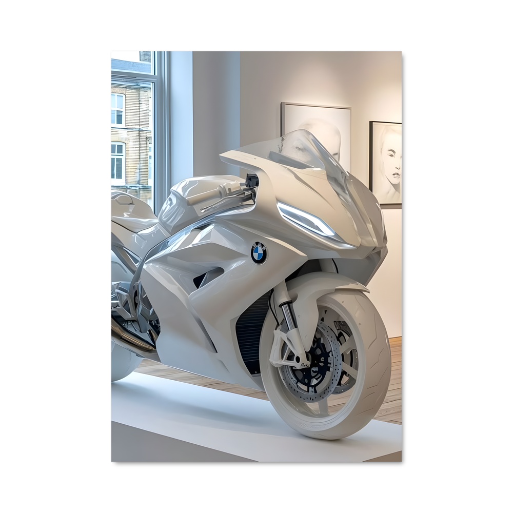 Poster Moto Éclatant