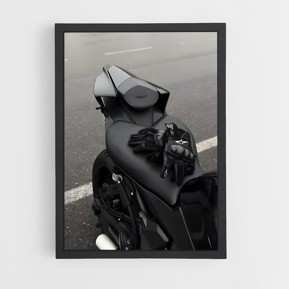 Poster Moto Liberte Automobile Édition chic (vue 2)