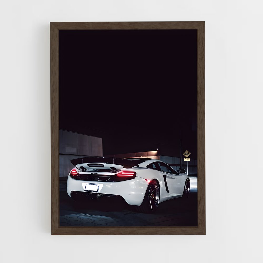 Poster Nocturne Automobile – affiche Mclaren (vue 5)