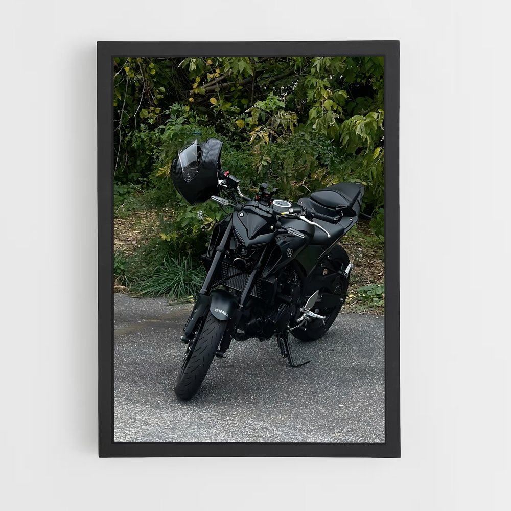 Poster Route des Libertés – affiche Yamaha (vue 2)