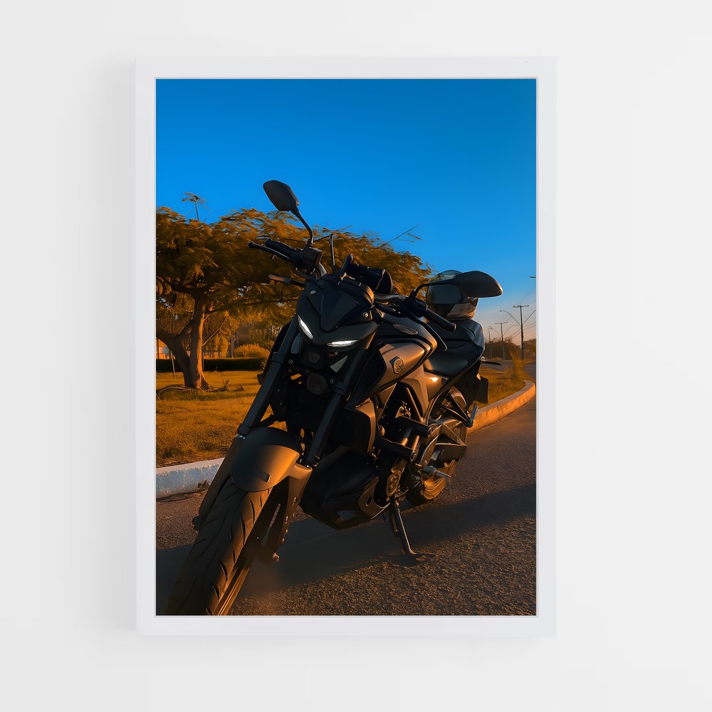 Poster Mt-03 Éblouissant – affiche Yamaha (vue 3)