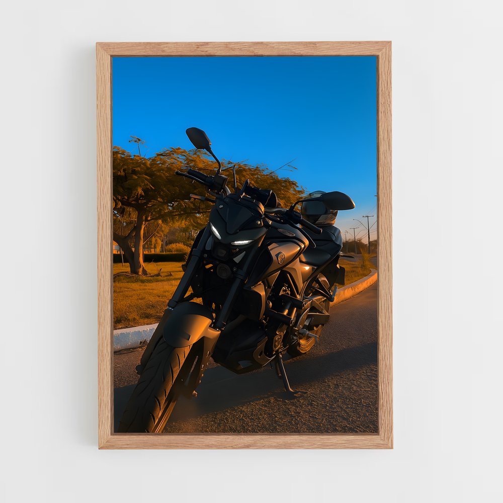 Poster Mt-03 Éblouissant – affiche Yamaha (vue 4)
