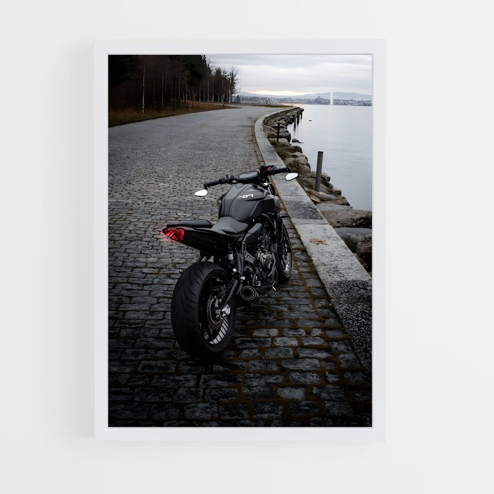 Poster Sublime Mt-07 – affiche Yamaha (vue 3)