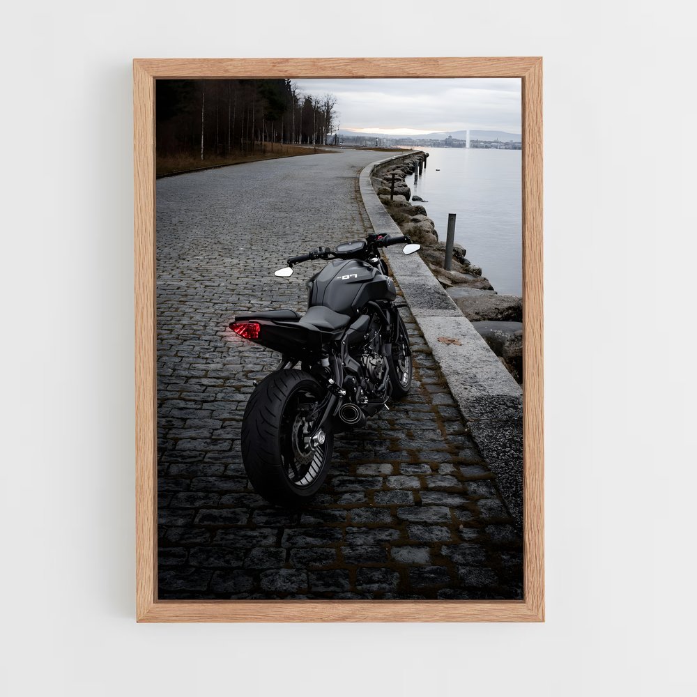 Poster Sublime Mt-07 – affiche Yamaha (vue 4)
