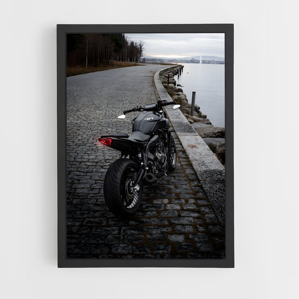 Poster Sublime Mt-07 – affiche Yamaha (vue 2)