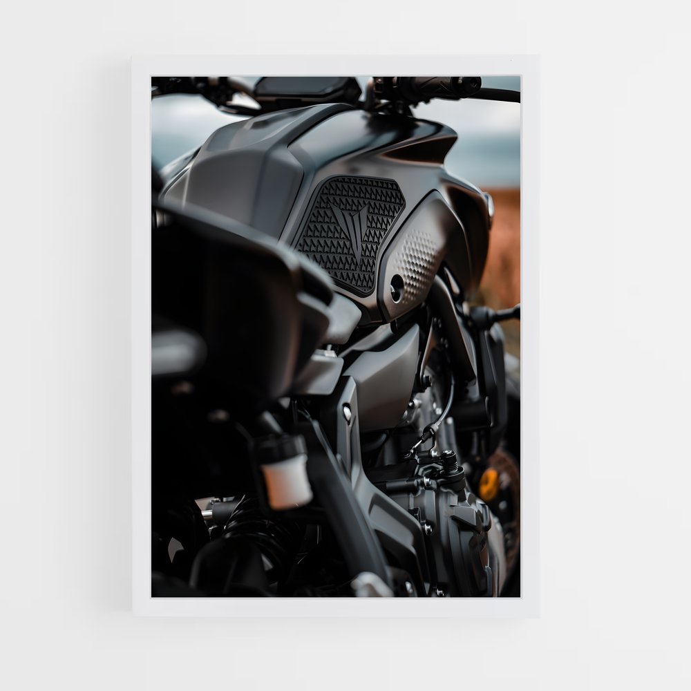 Poster Frontière de Vitesse – affiche Yamaha (vue 3)