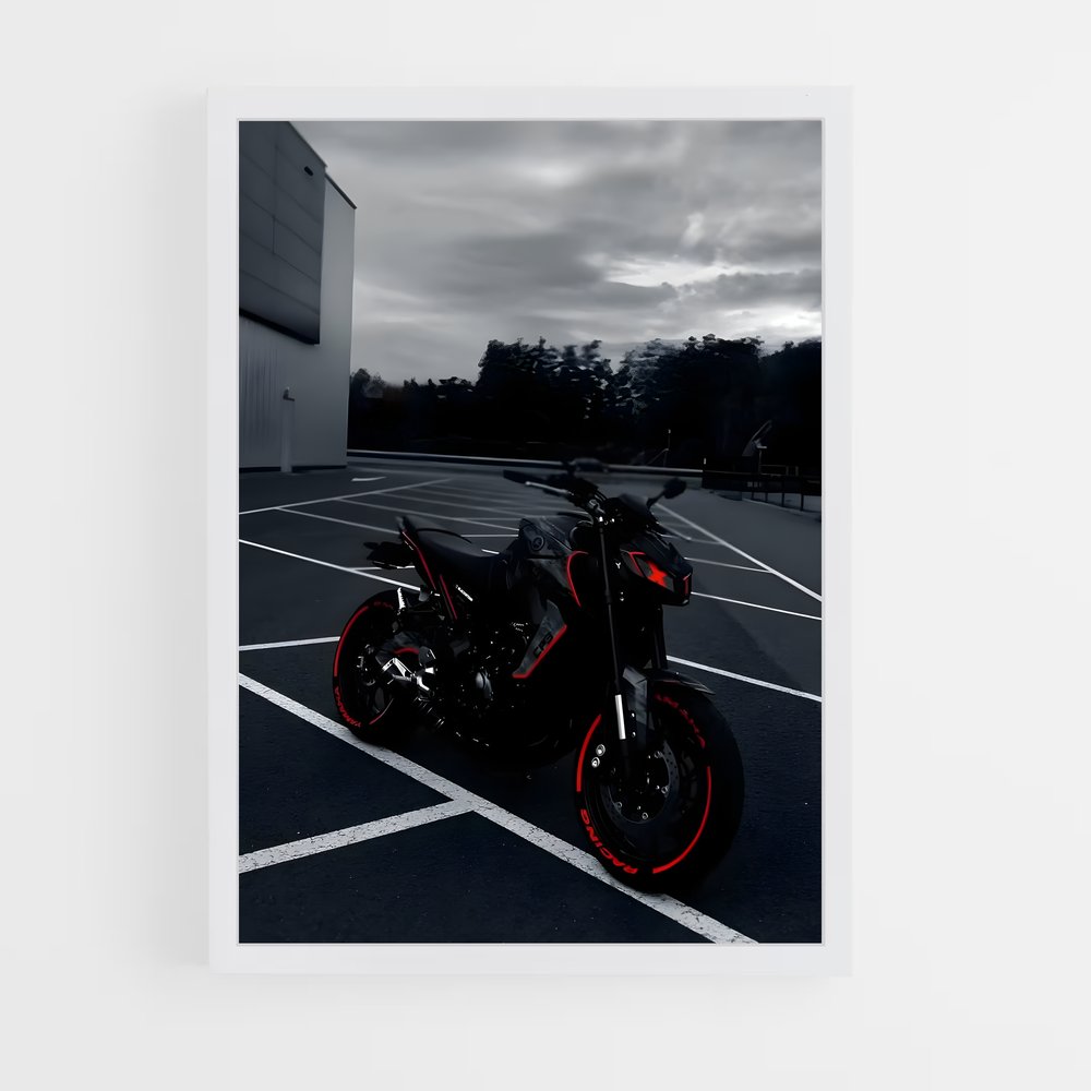 Poster Sublime Mt-09 – affiche Yamaha (vue 3)