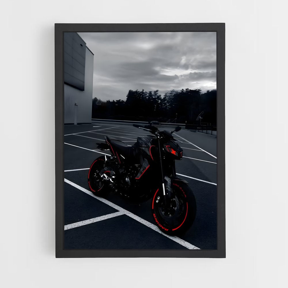 Poster Sublime Mt-09 – affiche Yamaha (vue 2)