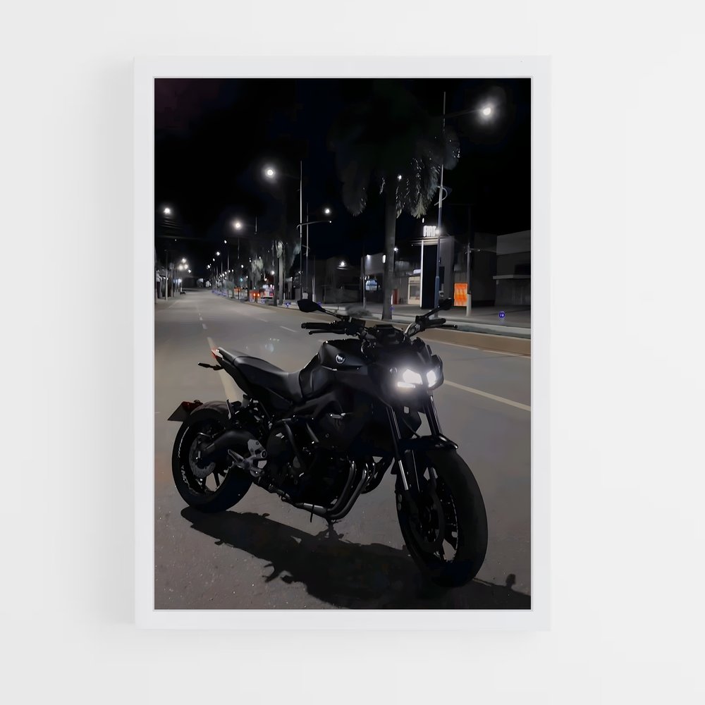 Poster Mt-09 Éclatant – affiche Yamaha (vue 3)