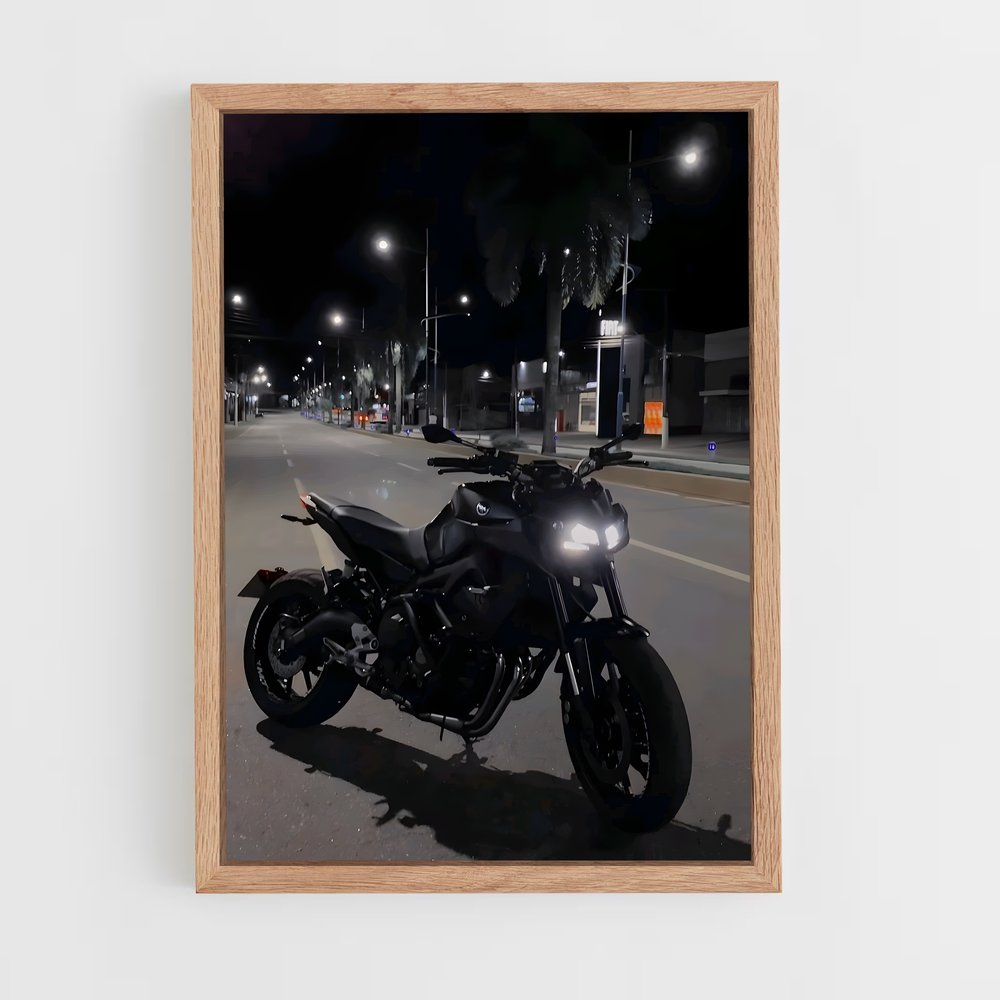 Poster Mt-09 Éclatant – affiche Yamaha (vue 4)