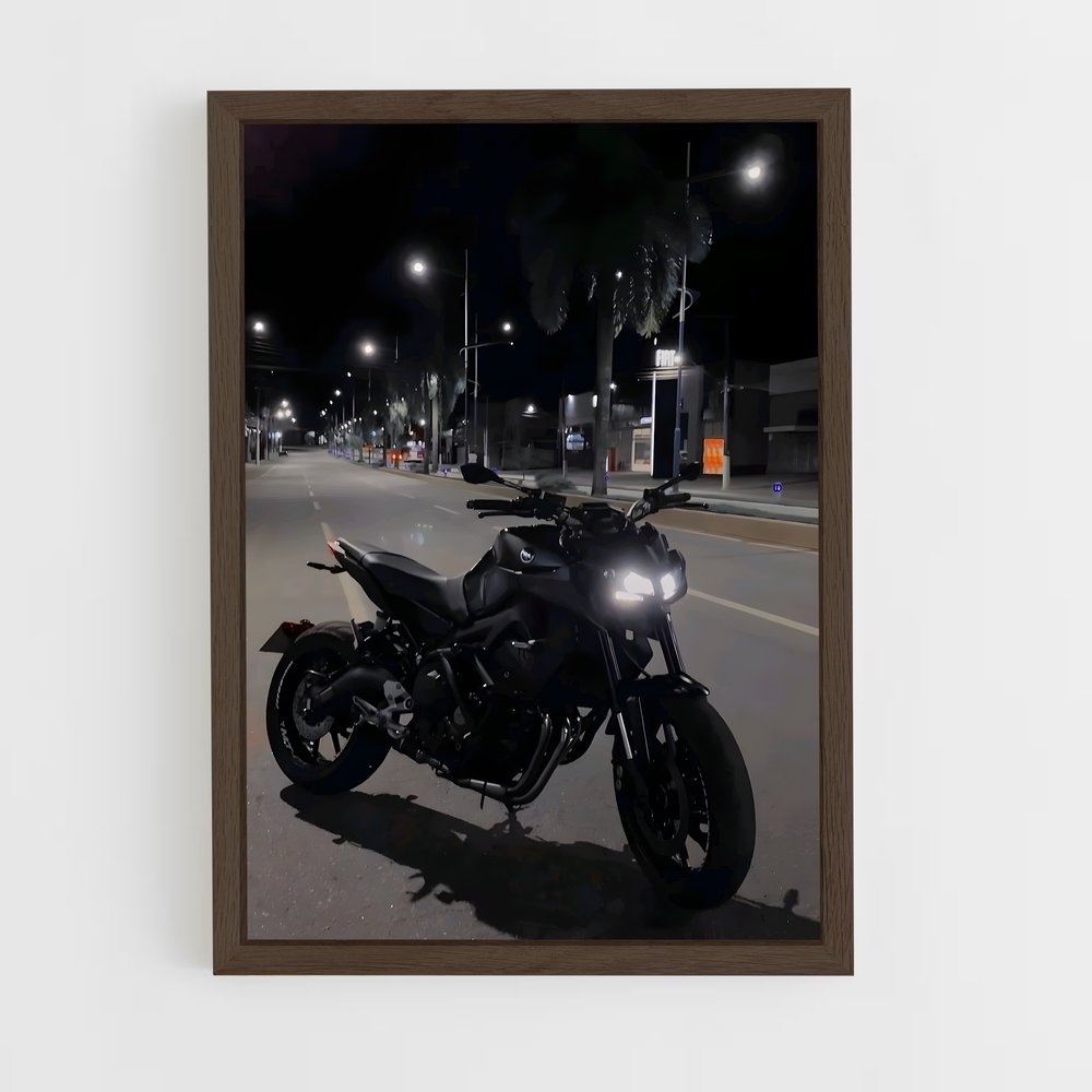 Poster Mt-09 Éclatant – affiche Yamaha (vue 5)
