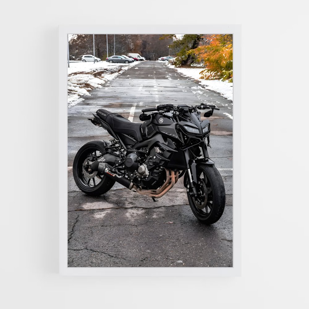 Poster Éclatant Mt-09 – affiche Yamaha (vue 3)