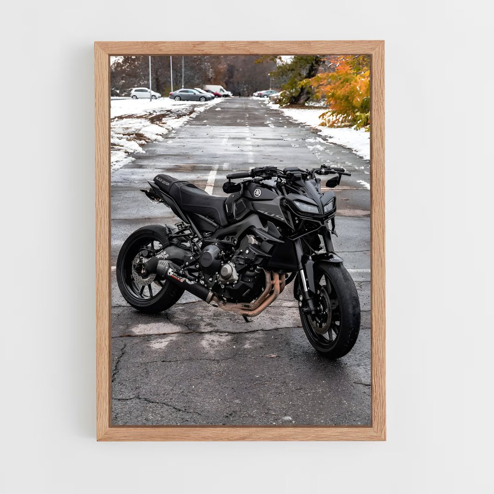 Poster Éclatant Mt-09 – affiche Yamaha (vue 4)